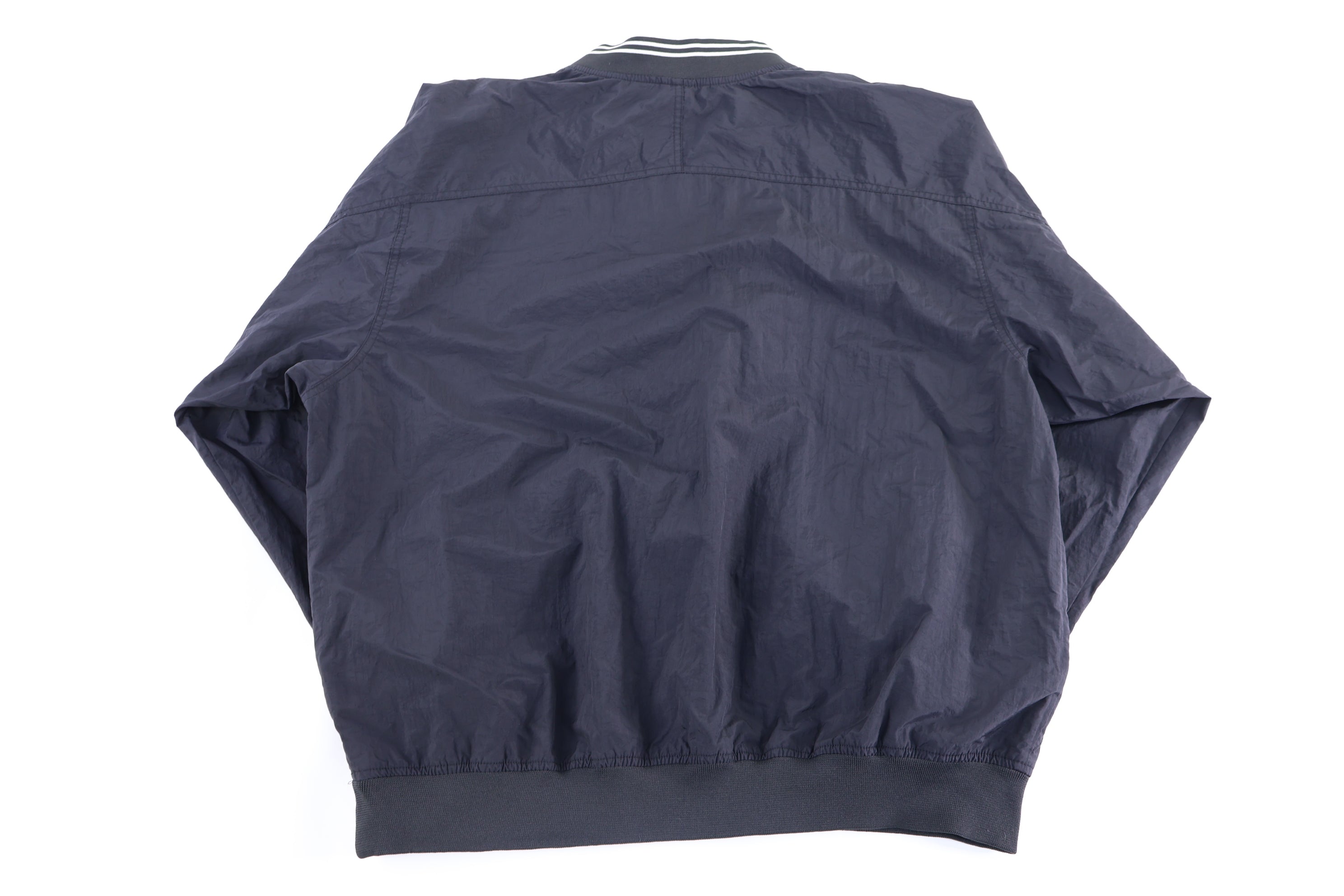 90's Nike Embroidered Logo Black Pullover Windbreaker