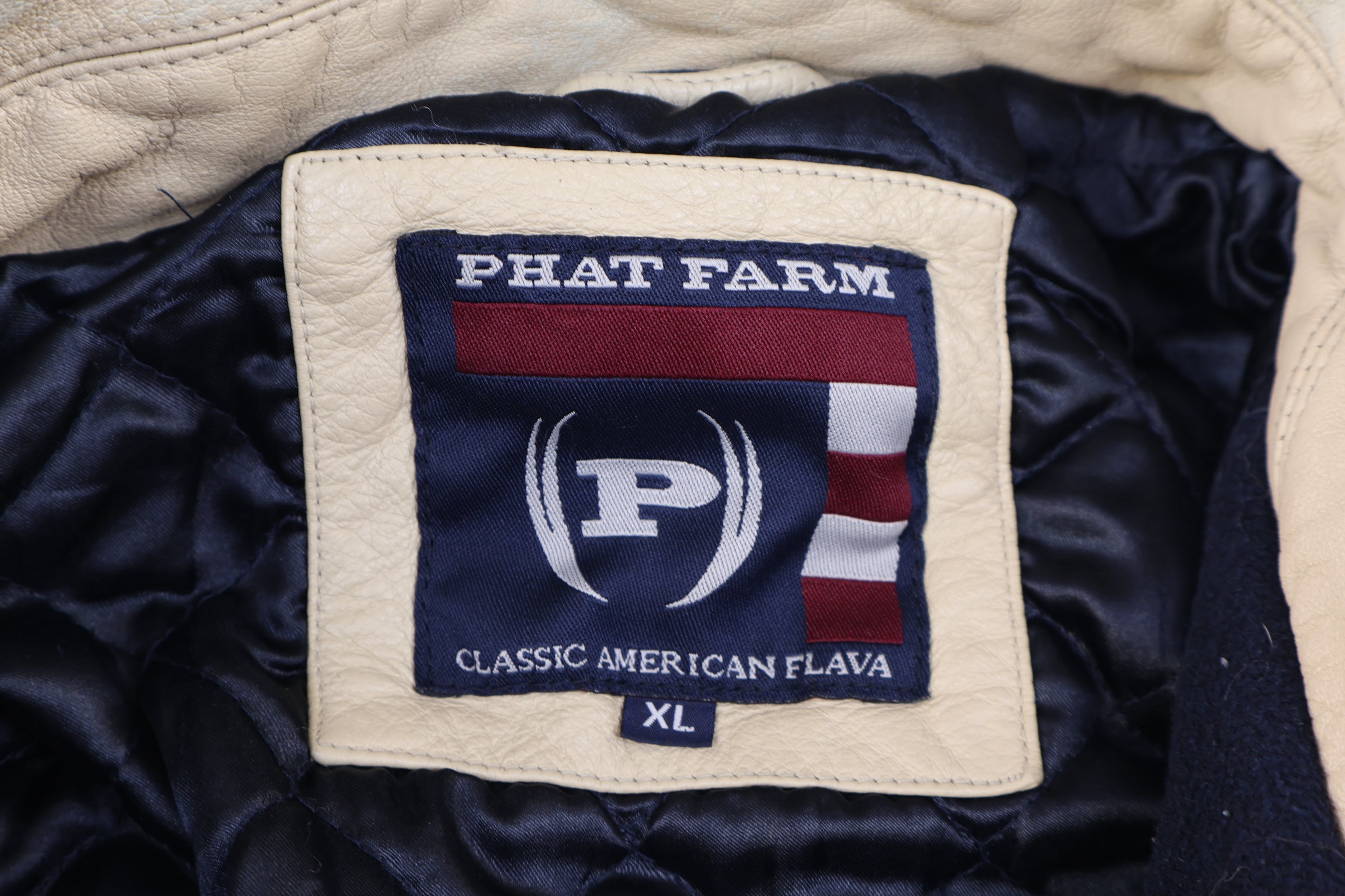 Vintage Phat Farm Full Snap Bomber Jacket