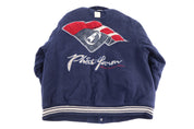 Vintage Phat Farm Full Snap Bomber Jacket