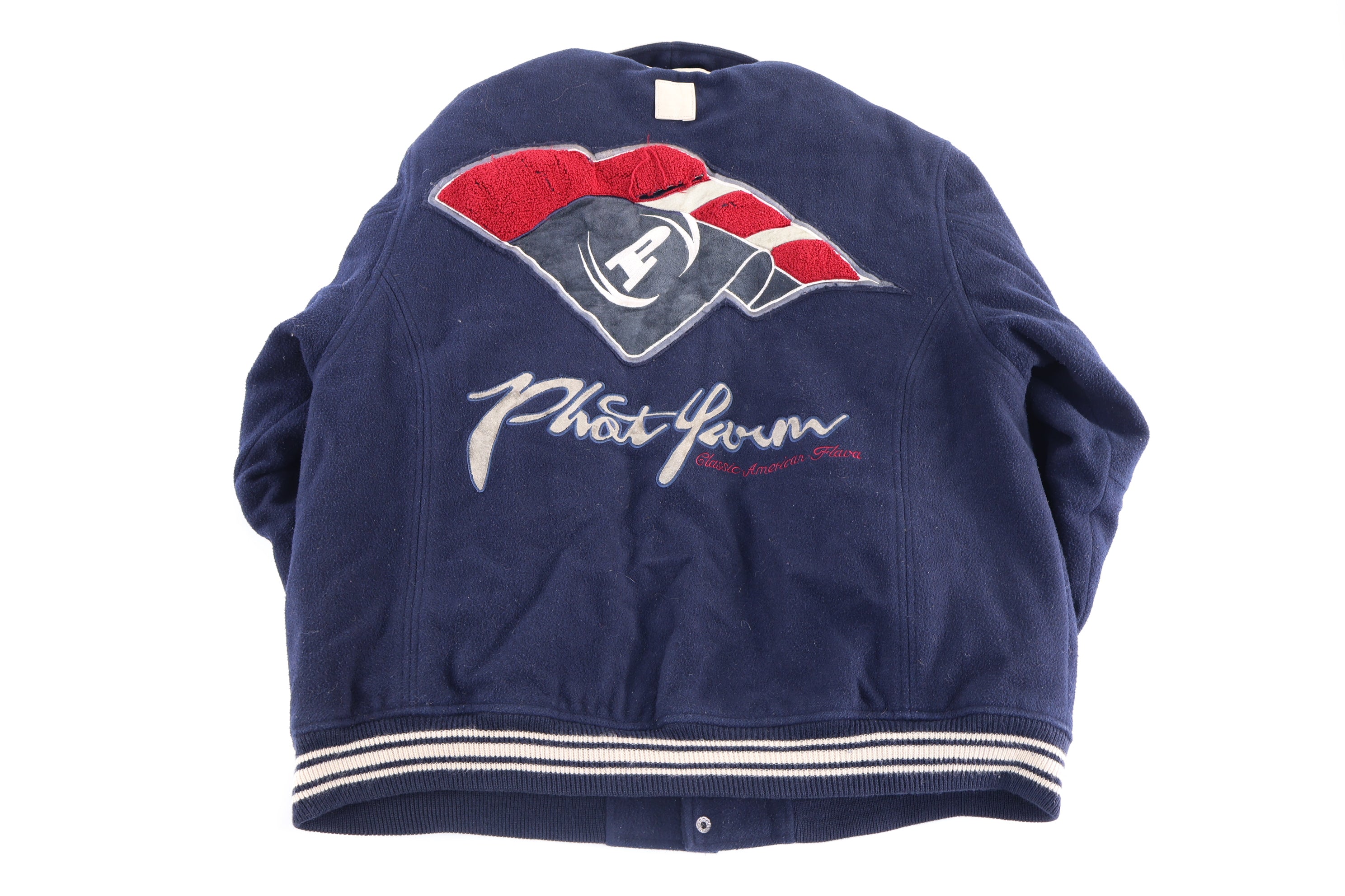 Vintage Phat Farm Full Snap Bomber Jacket