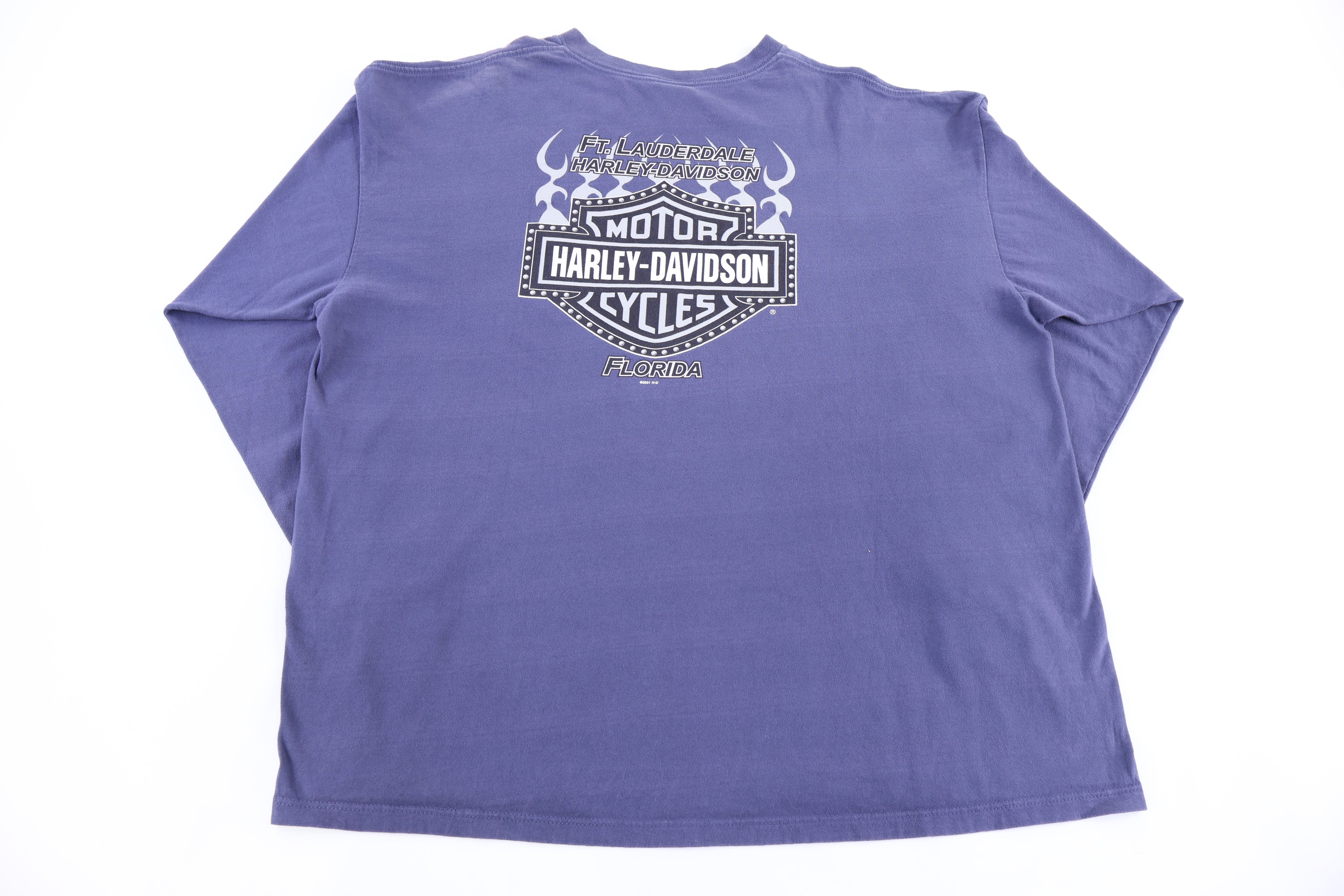 Harley Davidson Motorcycles Florida LS T-shirt