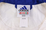 90's Adidas Embroidered Logo Multicolor Full Zip Vest