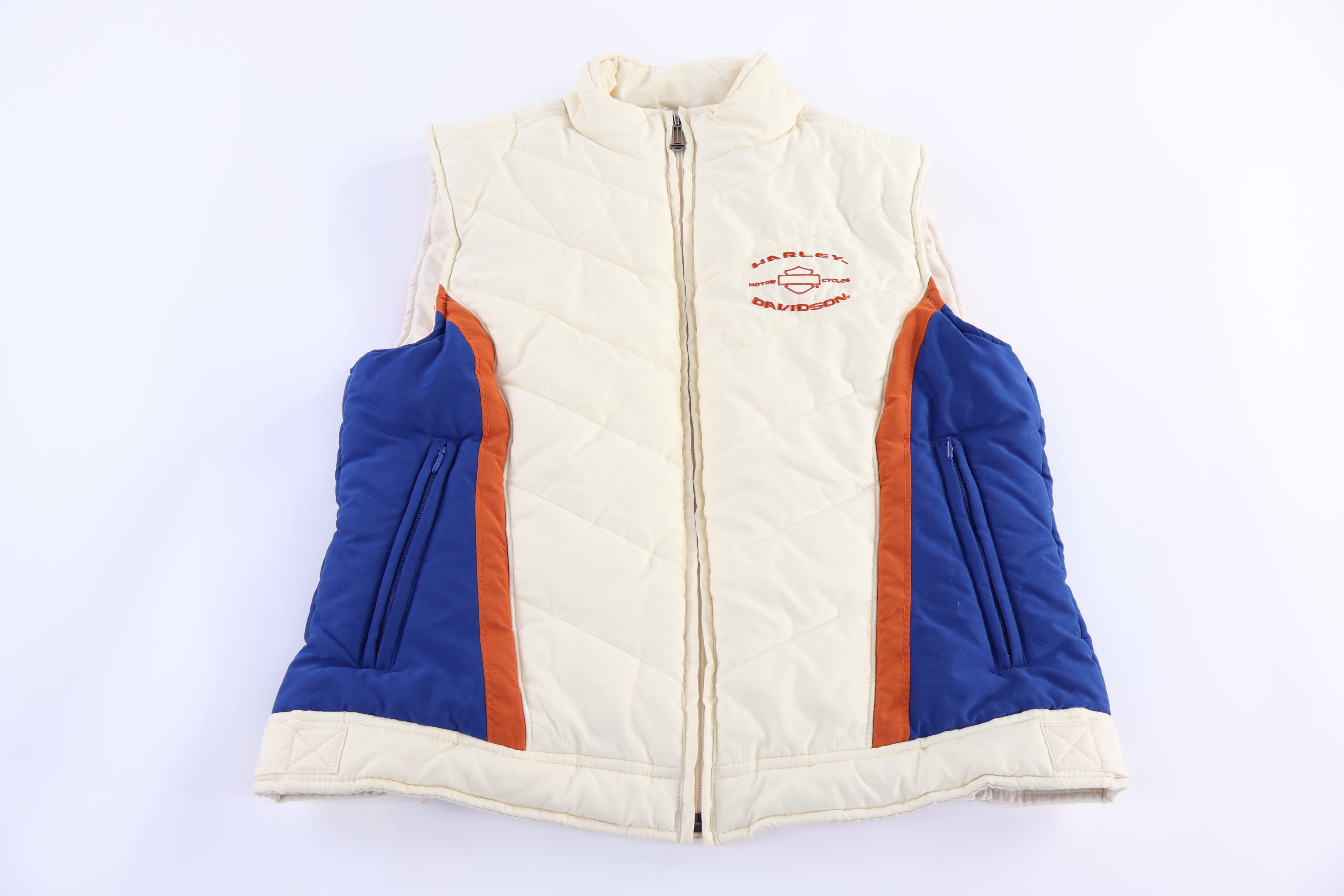 Harley Davidson Motorcycles Full Zip Vest