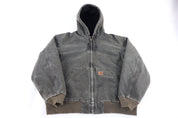 Carhartt Logo Patch Green Full Zip Jacket