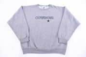 90's Dallas Cowboys Football Embroidered Sweatshirt