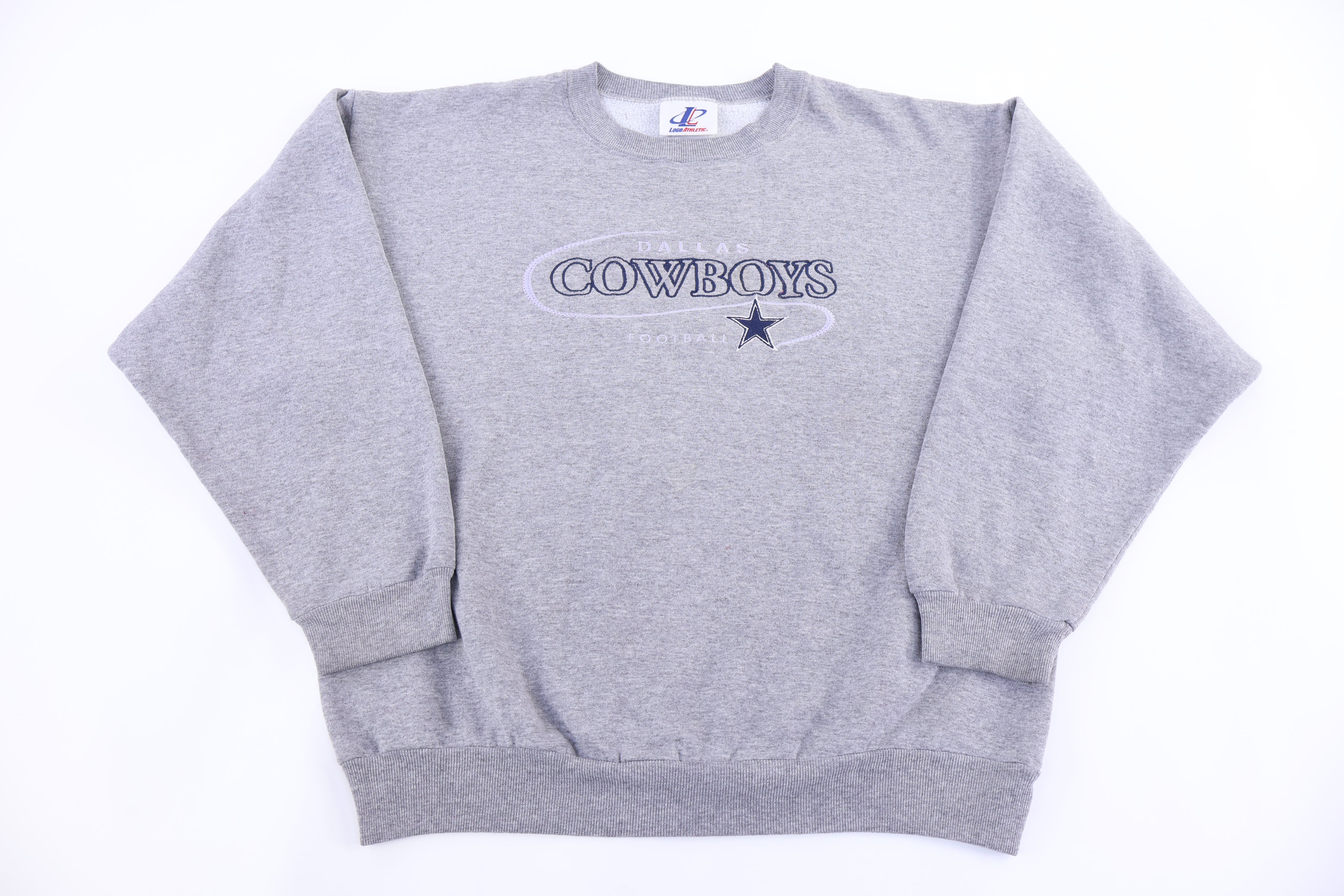 90's Dallas Cowboys Football Embroidered Sweatshirt