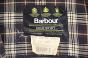 Vintage Barbour Olive Green Waxed Jacket