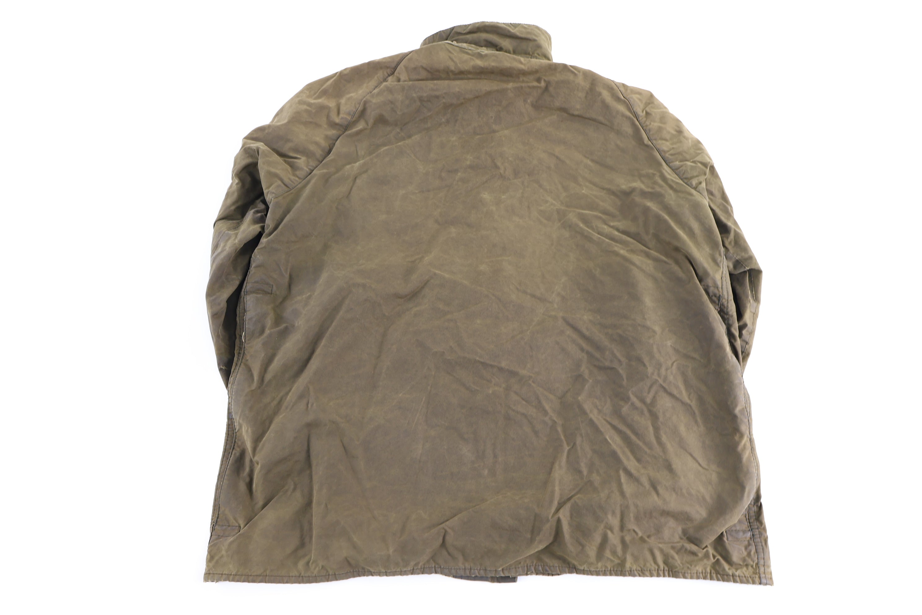 Vintage Barbour Olive Green Waxed Jacket