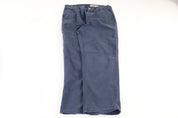 Carhartt Logo Patch Blue Pants