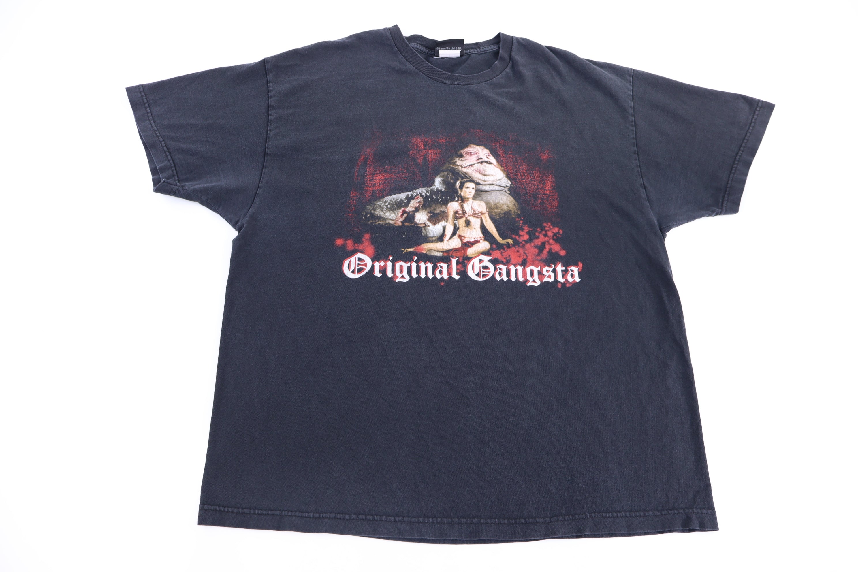 Vintage Star Wars Leia Jabba's Slave Graphic T-shirt