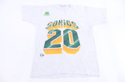 90's Seattle Super Sonics Basketball T-shirt