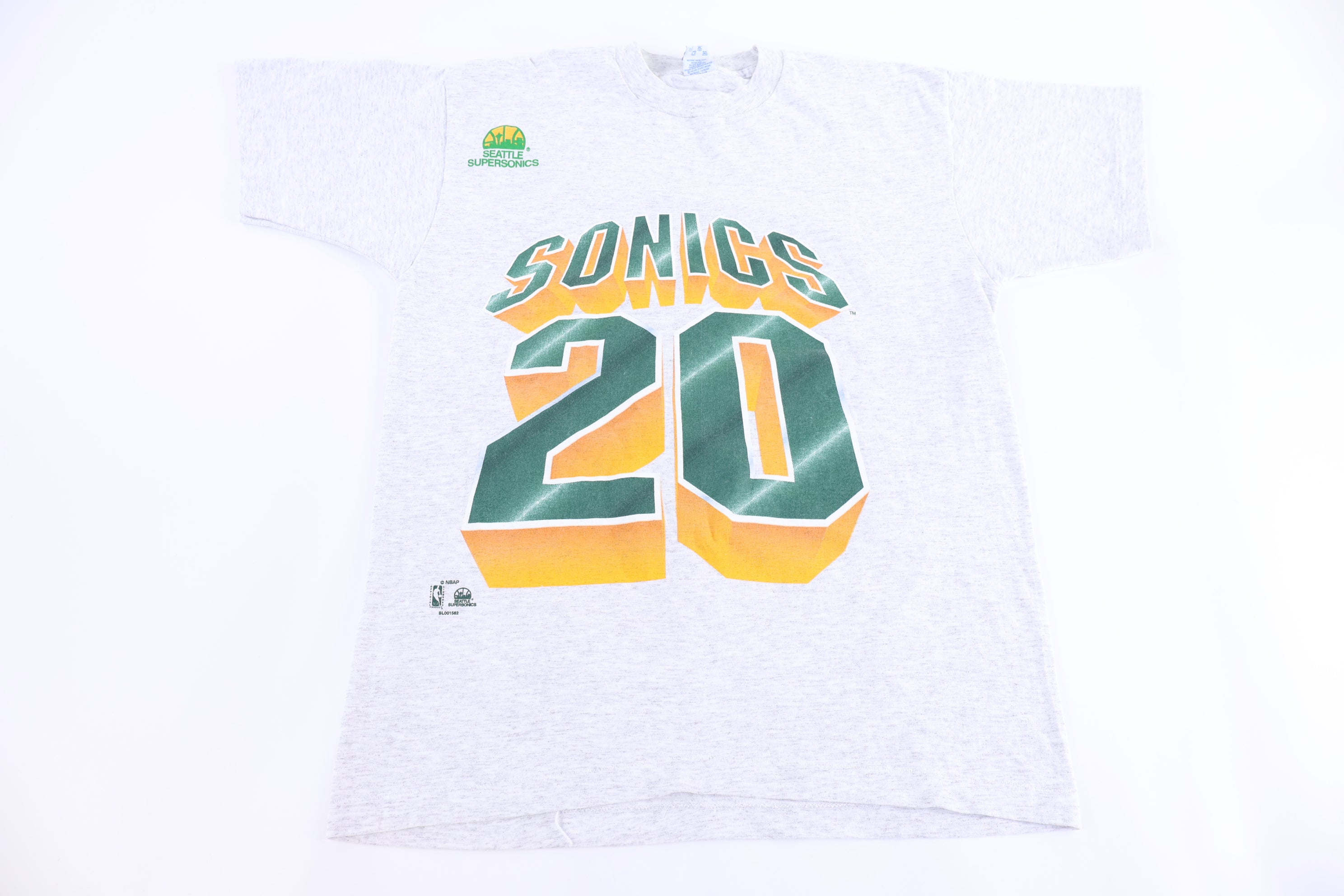 90's Seattle Super Sonics Basketball T-shirt