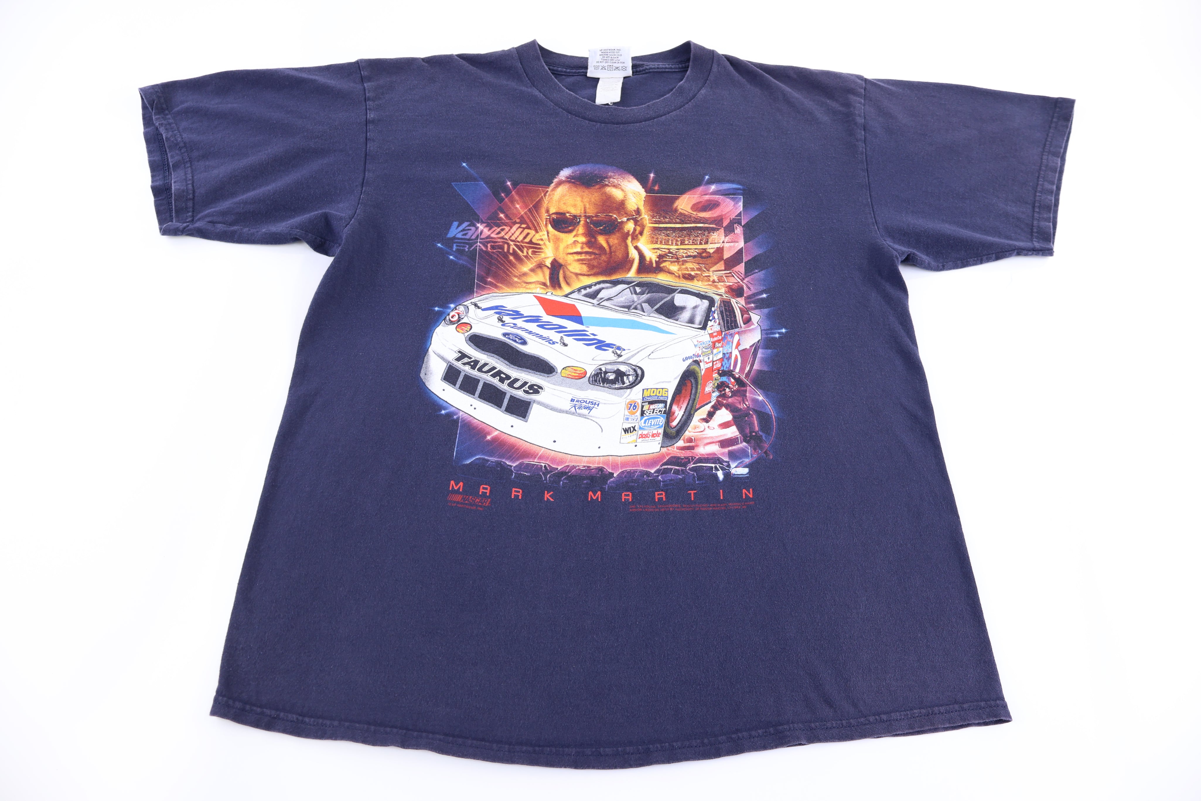 Vintage Mark Martin Racing Graphic T-shirt
