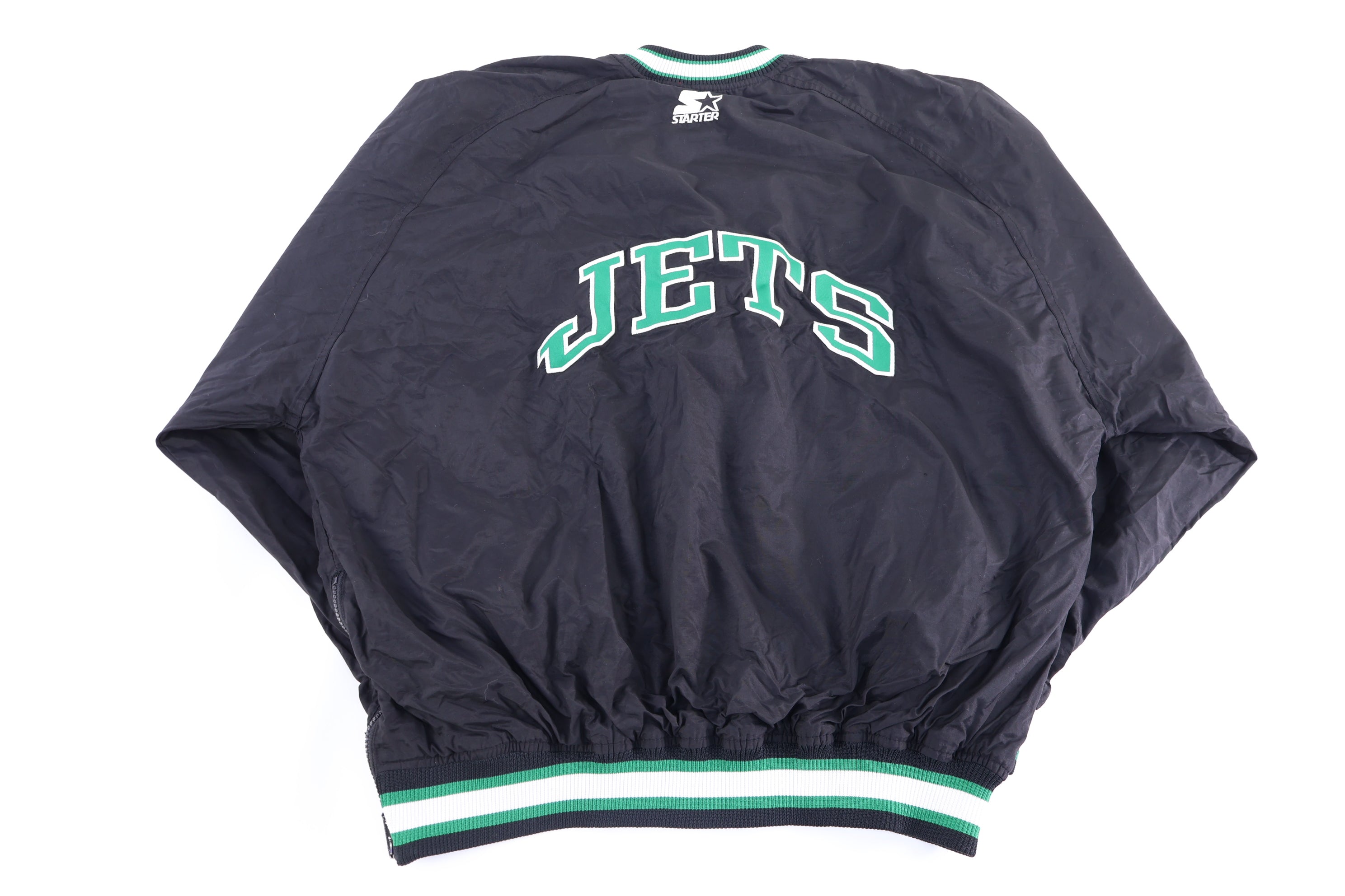 Vintage New York Jets Football Pullover Windbreaker