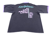 90's Alan Jackson A Lot About Living Tour T-shirt