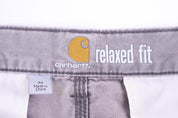 Carhartt Logo Patch Grey Cargo Shorts