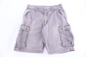 Carhartt Logo Patch Grey Cargo Shorts