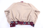 Vintage Aztec Pattern Full Snap Bomber Jacket