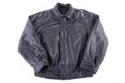 Vintage Wilsons Full Zip Black Leather Jacket