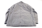 Carhartt Logo Patch Grey Full Zip Jacket