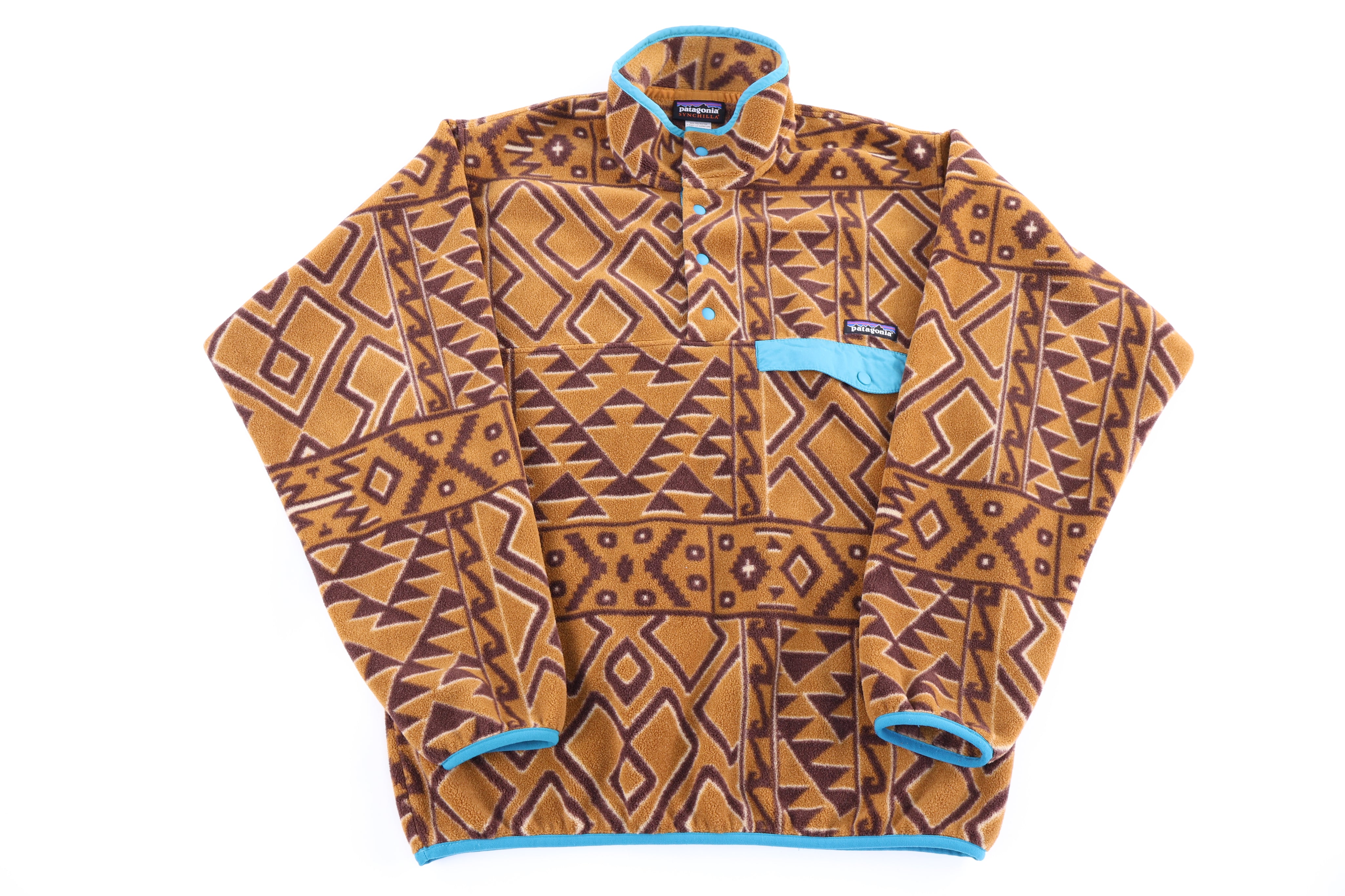 Patagonia Synchilla Logo Patch Snap-T Fleece Pullover