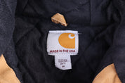 Carhartt Logo Patch Tan Full Zip Jacket