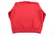 Nike Embroidered Logo Red Blank Sweatshirt