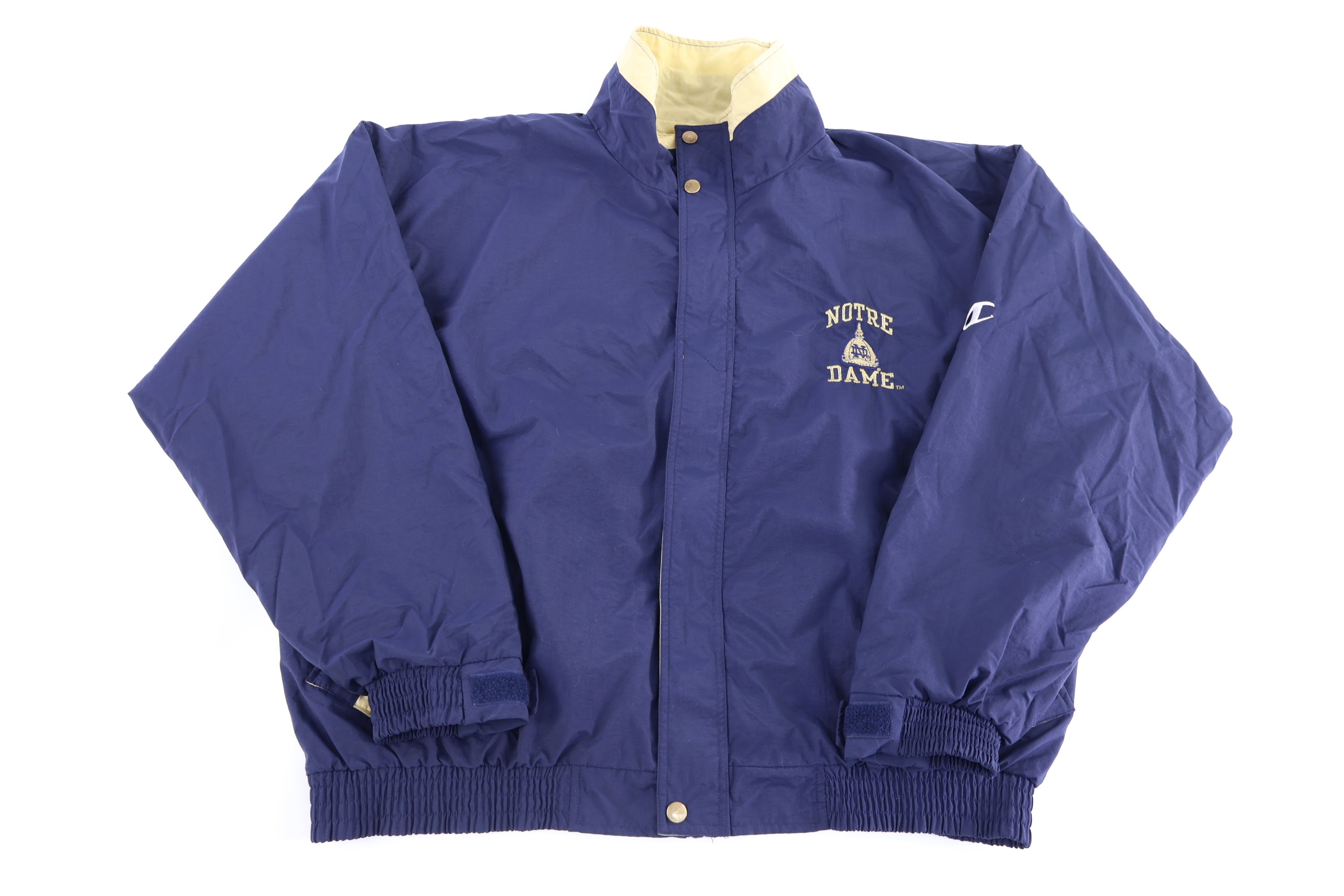 Vintage University of Notre Dame Full Zip Jacket