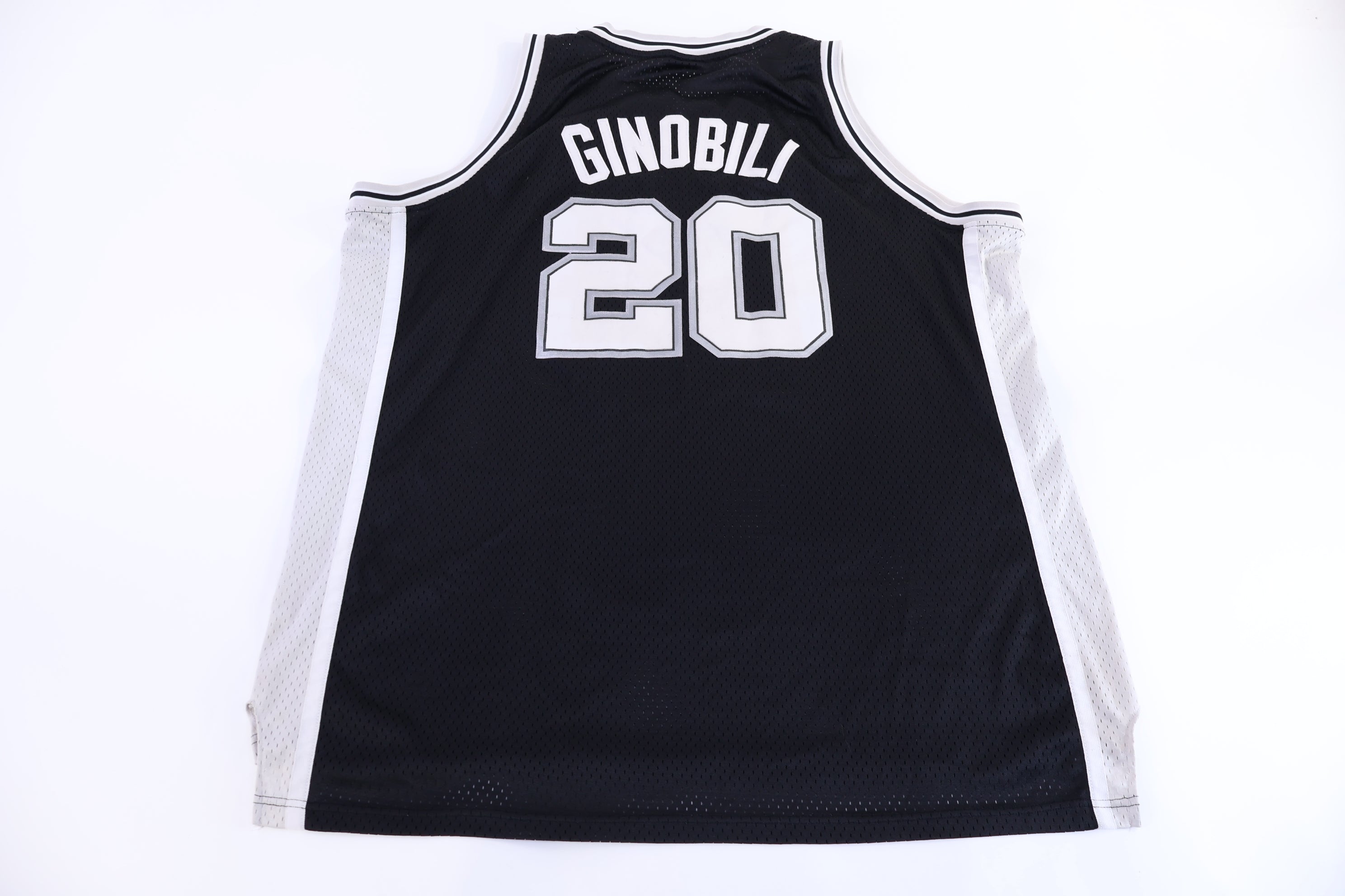 Vintage Adidas San Antonio Spurs Manu Ginobili Basketball Jersey