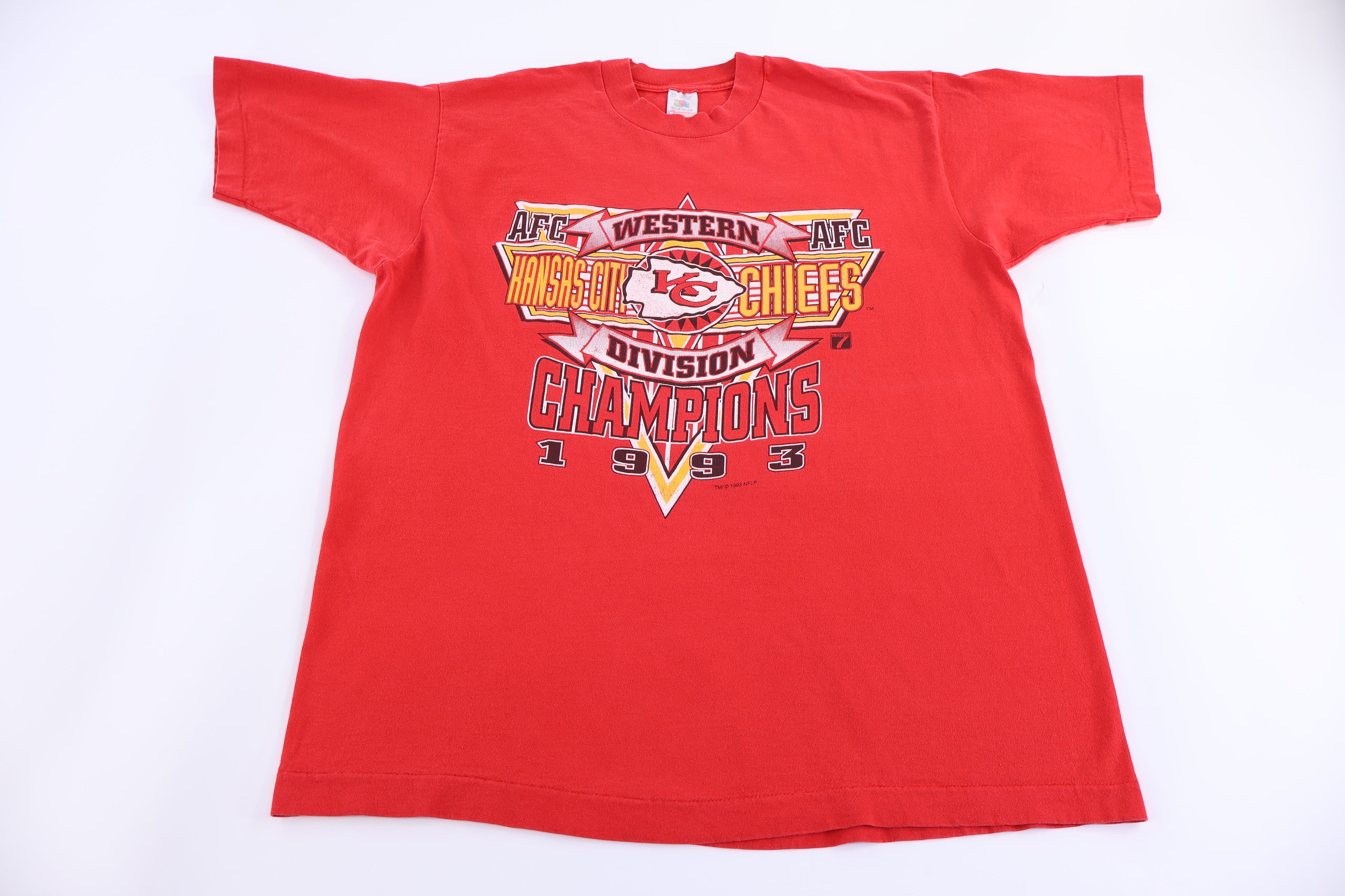 1993 Kansas City Chiefs Western Division Champs T-shirt
