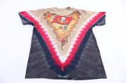 Vintage Tampa Bay Buccaneers Football Tie Dye T-shirt