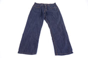 Y2K Rocawear Embroidered Dark Wash Denim Jeans