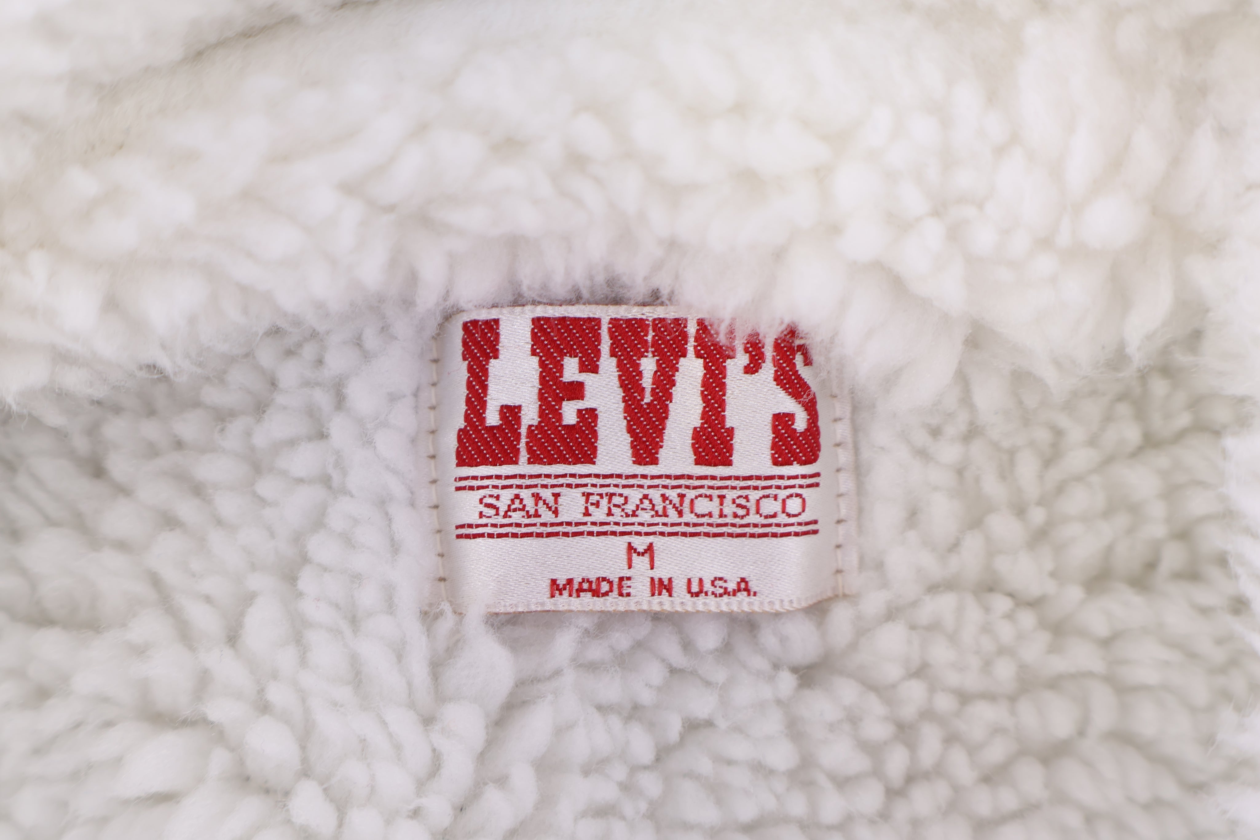 80's Levi's Sherpa Lined Jacket