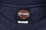 Harley Davidson Motorcycles Embroidered Sweatshirt