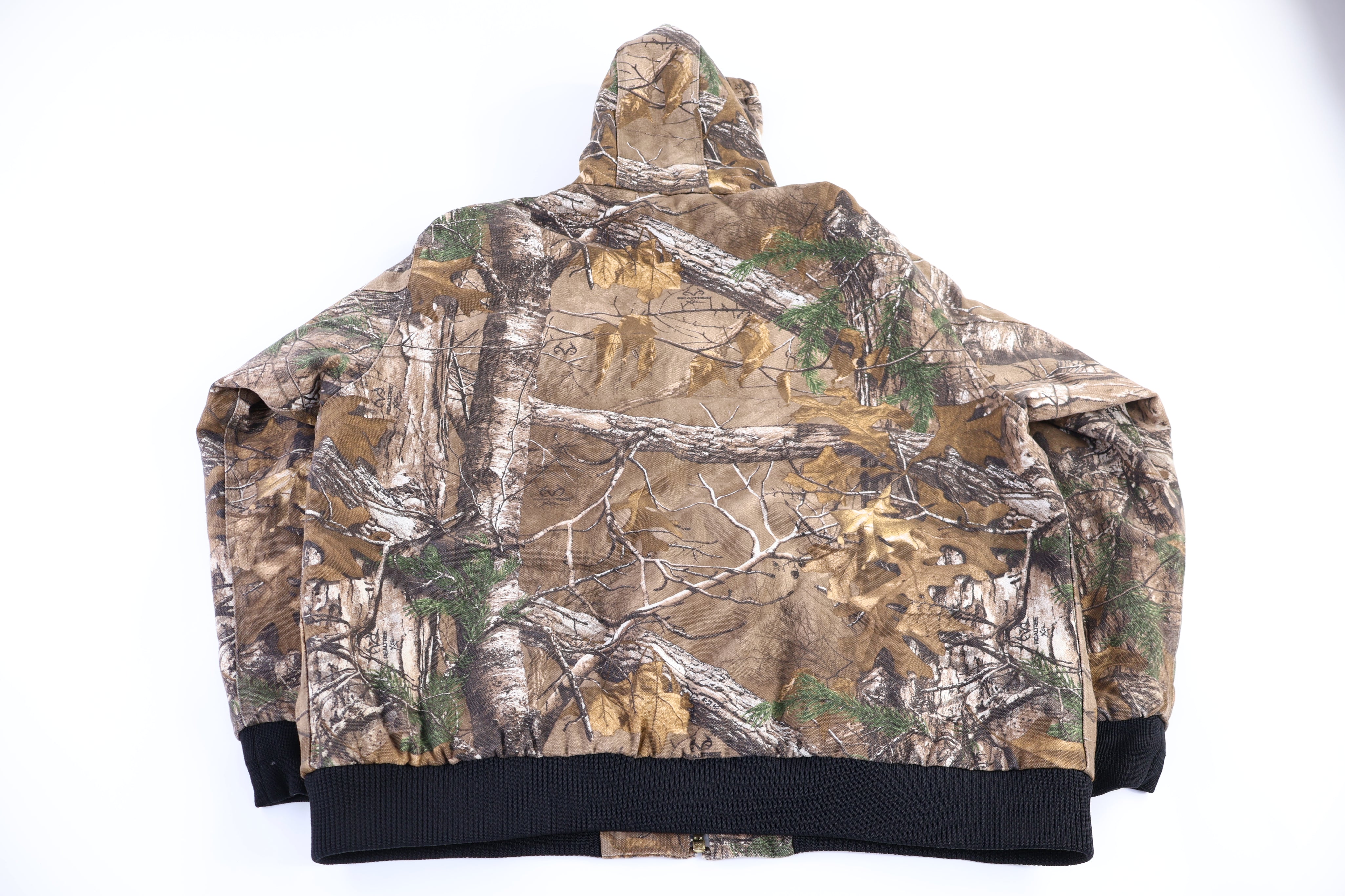 NFL Team Atlanta Falcons Football Full Zip Camo Jacket