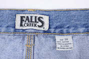 Vintage Falls Creek Medium Wash Denim Shorts