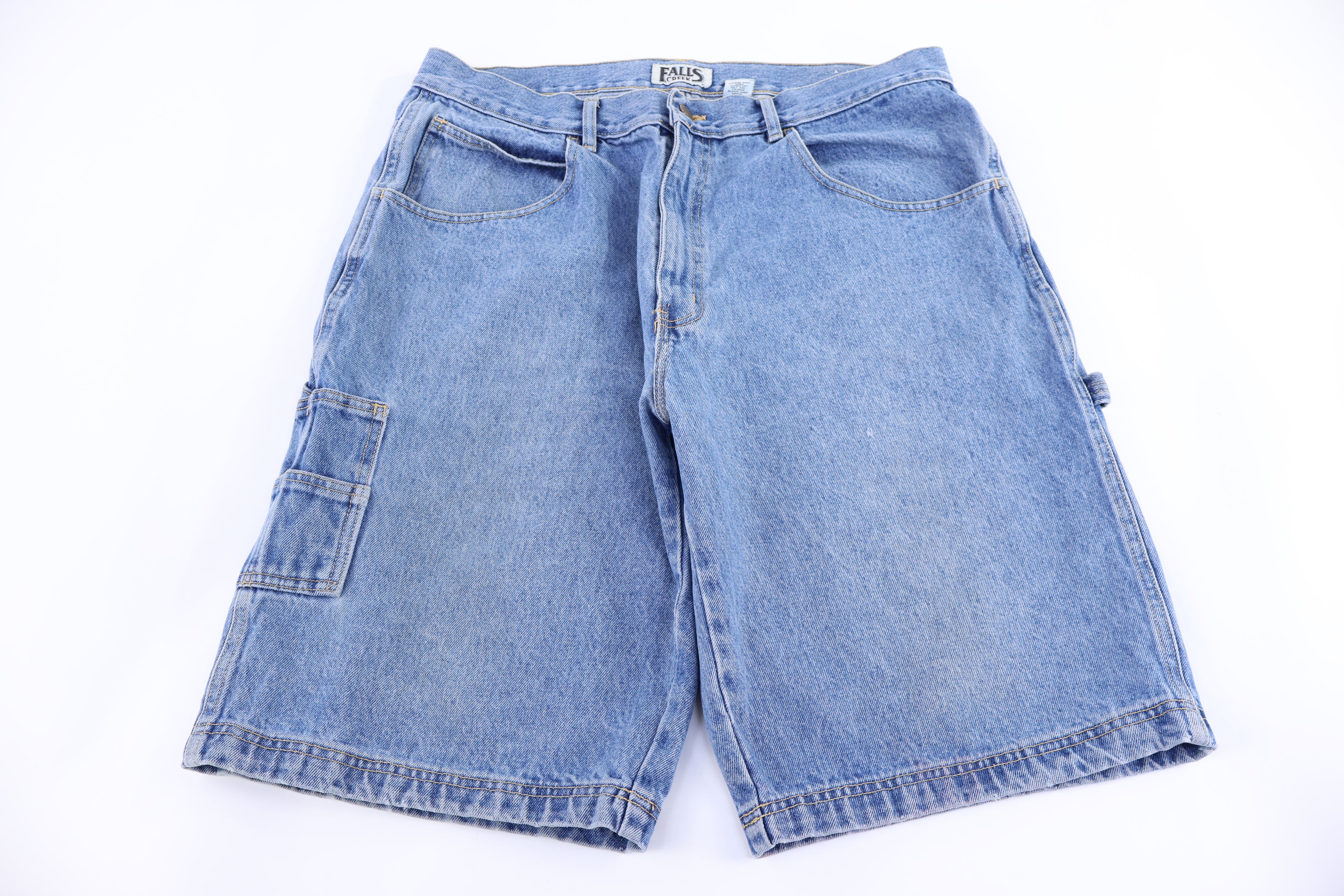 Vintage Falls Creek Medium Wash Denim Shorts