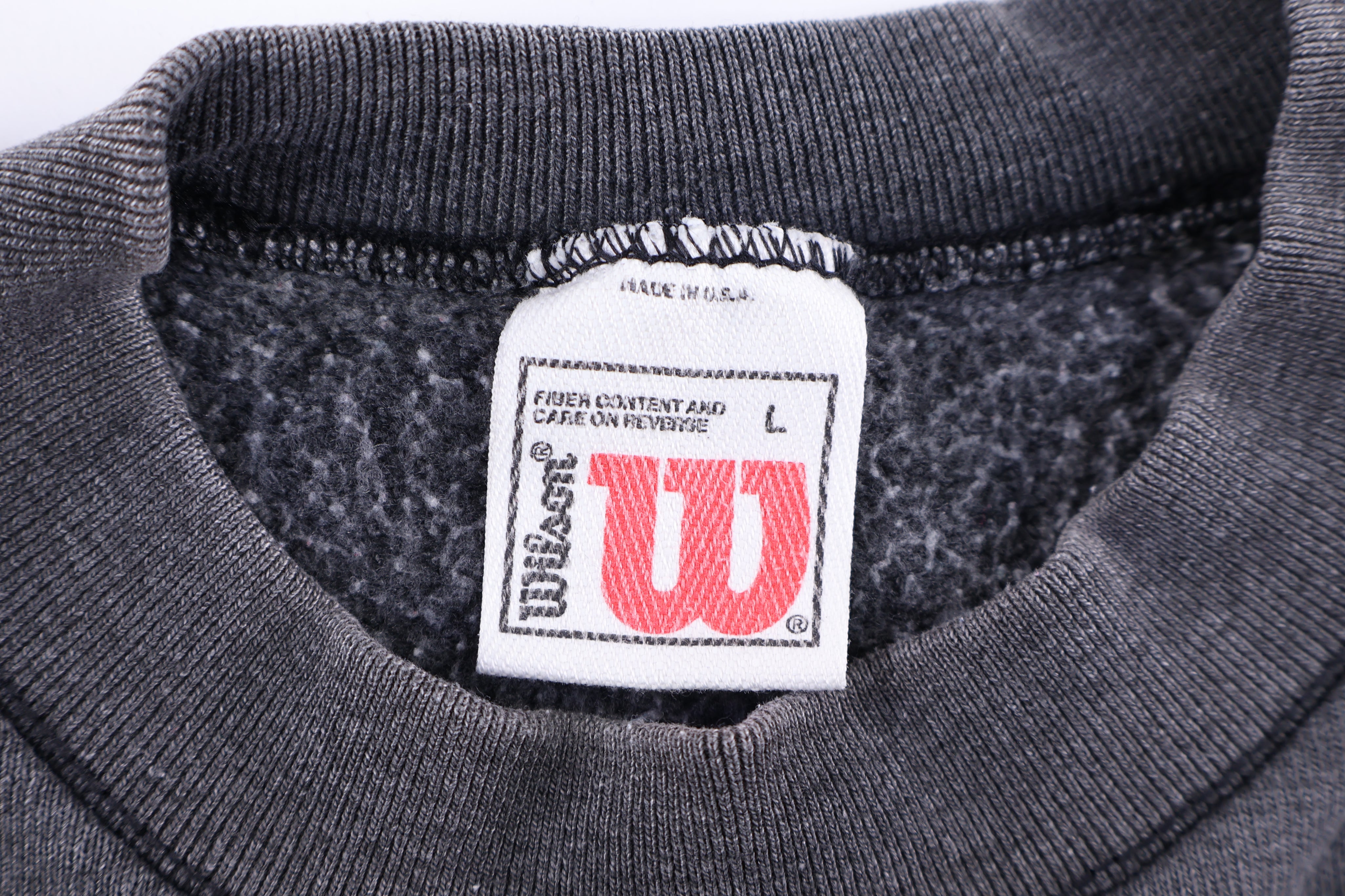 90's Wilson Grey Blank Sweatshirt