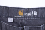 Carhartt Logo Patch Grey Pants