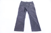 Carhartt Logo Patch Grey Pants