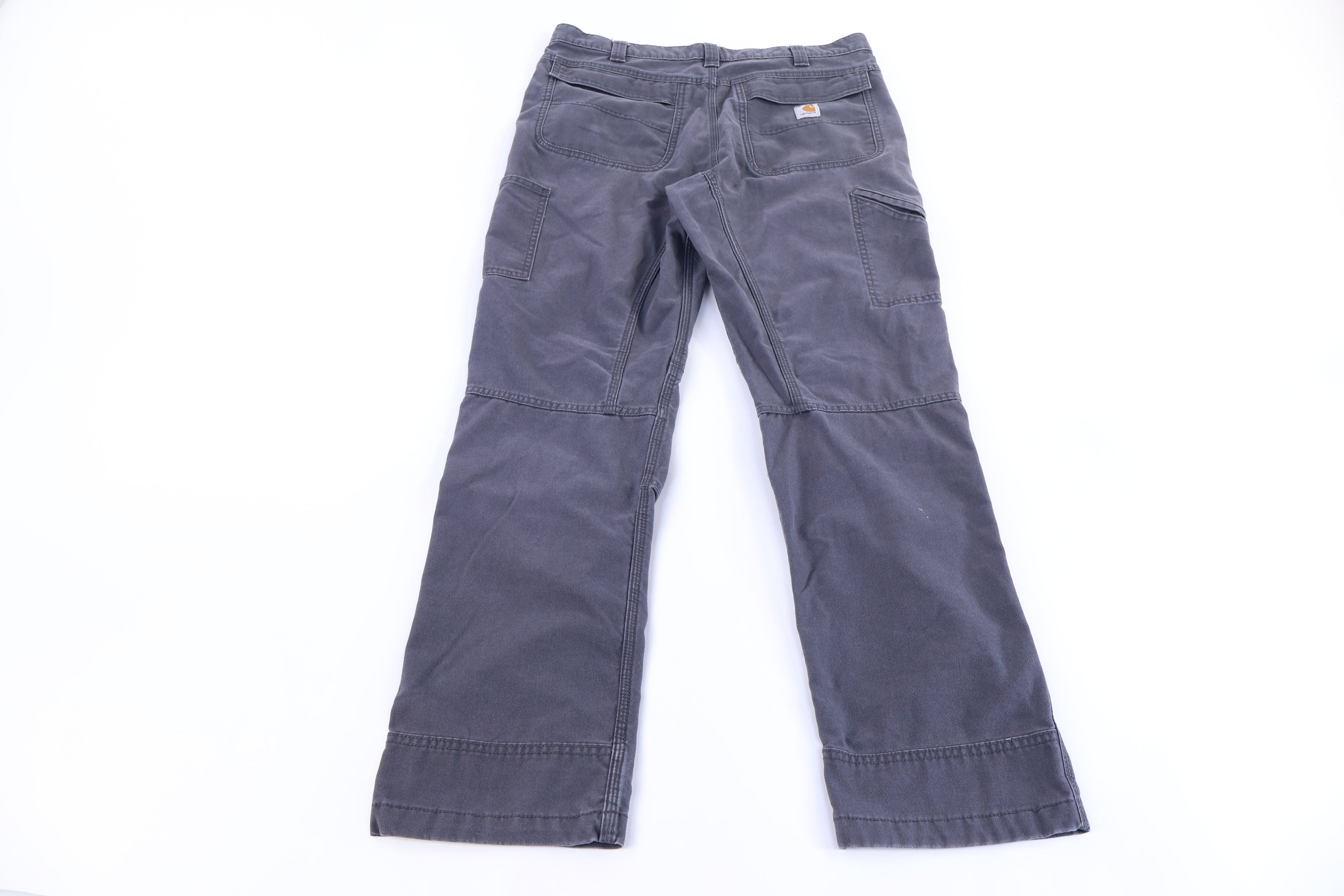 Carhartt Logo Patch Grey Pants
