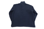 Polo by Ralph Lauren Embroidered Logo Black Quarter Zip Pullover