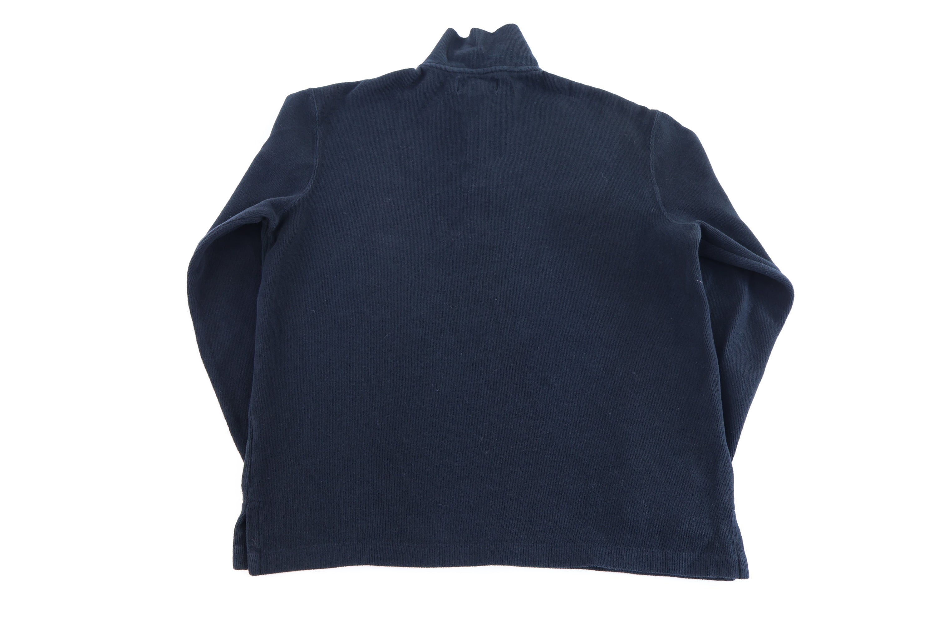 Polo by Ralph Lauren Embroidered Logo Black Quarter Zip Pullover