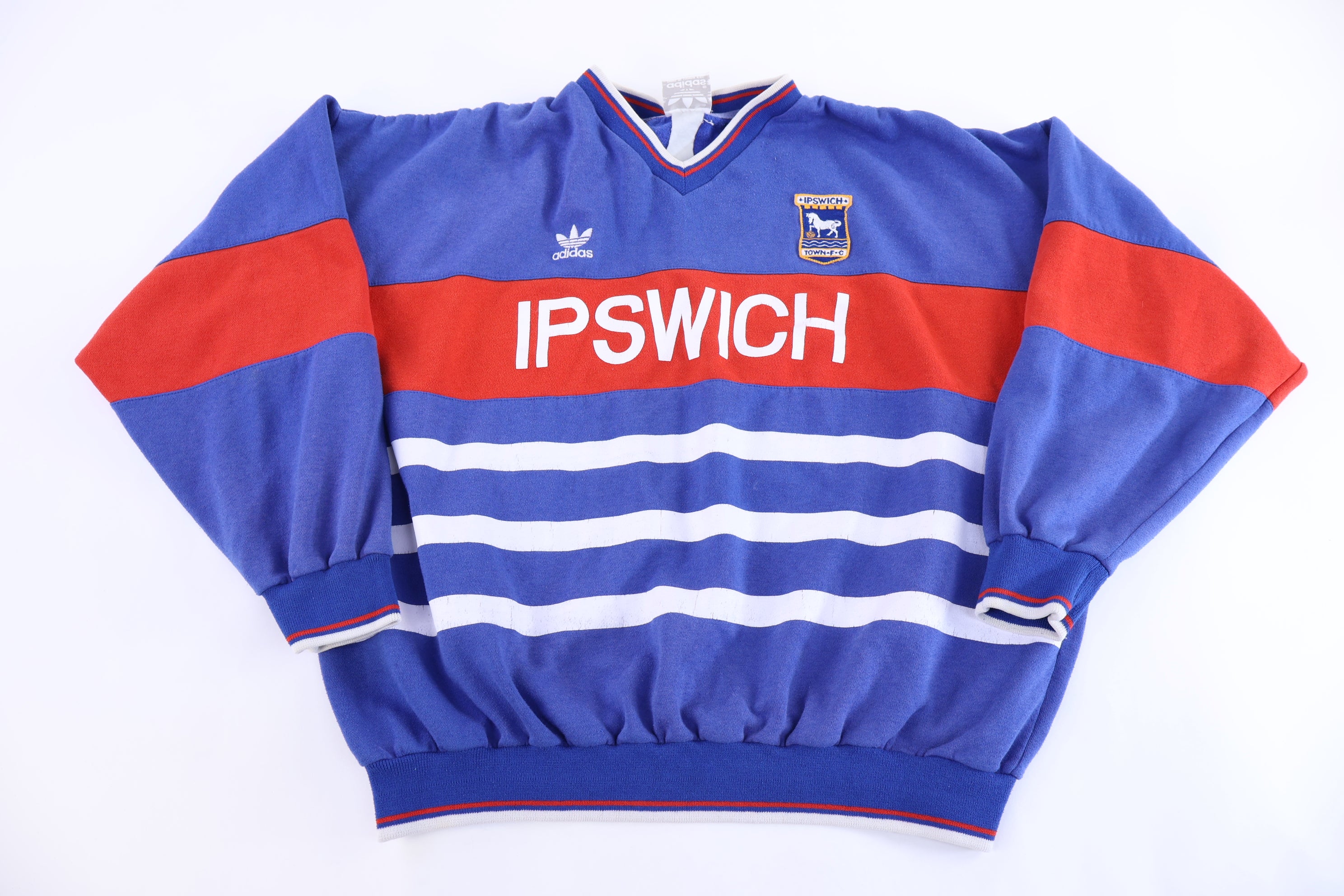 80's Adidas Ipswich Town FC Soccer Sweatshirt