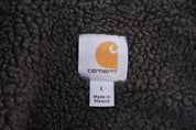 Carhartt Logo Patch Black Full Zip Jacket