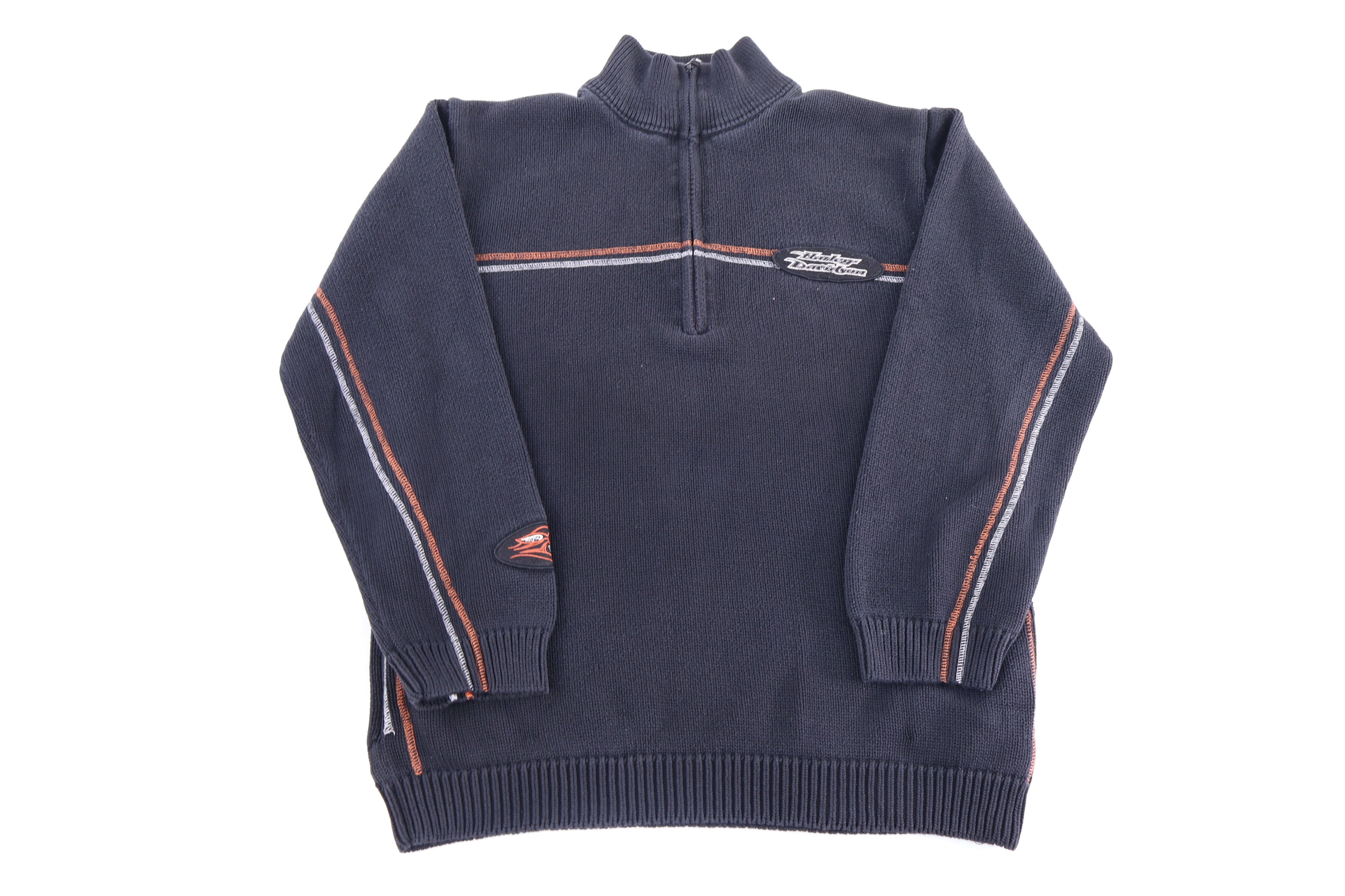 Harley Davidson Motorcycles Quarter Zip Pullover
