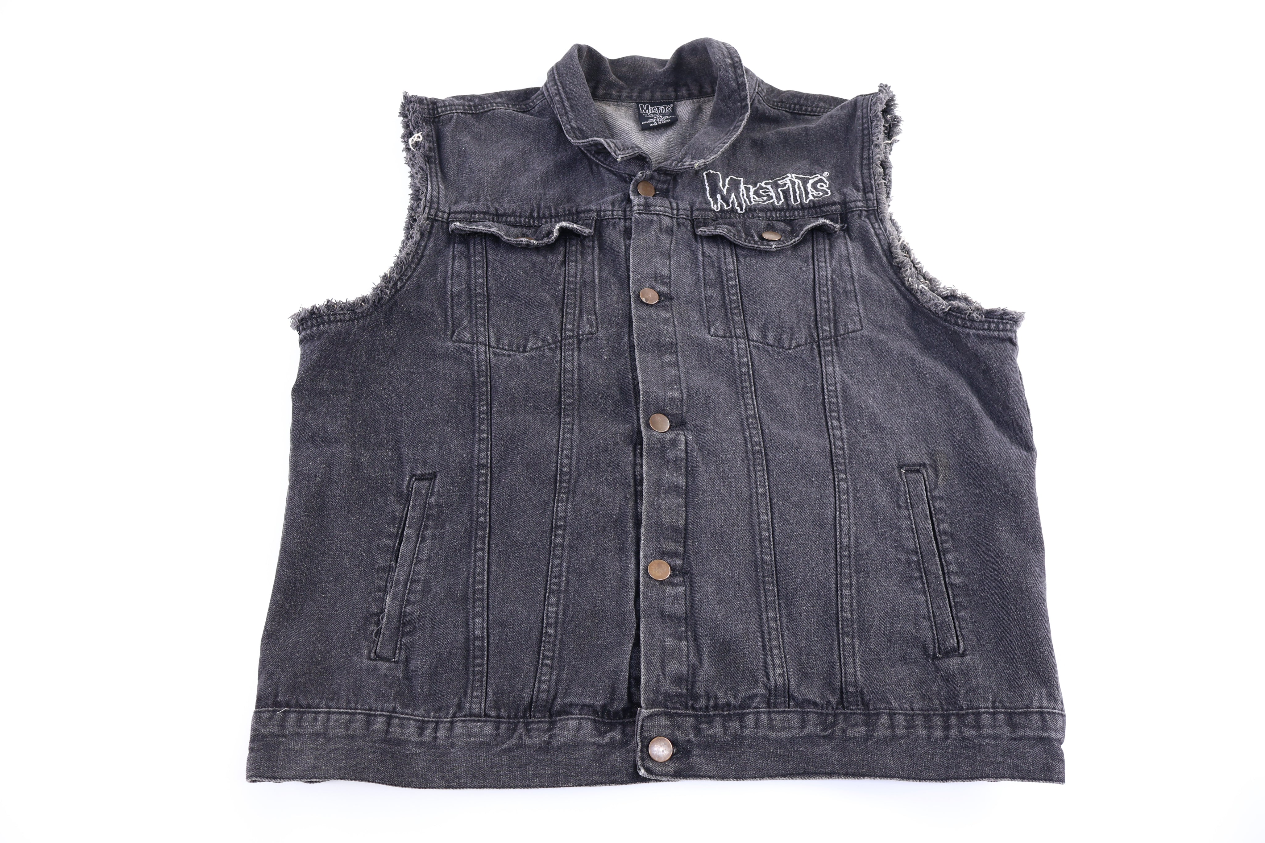 Misfits Friend Club Denim Vest