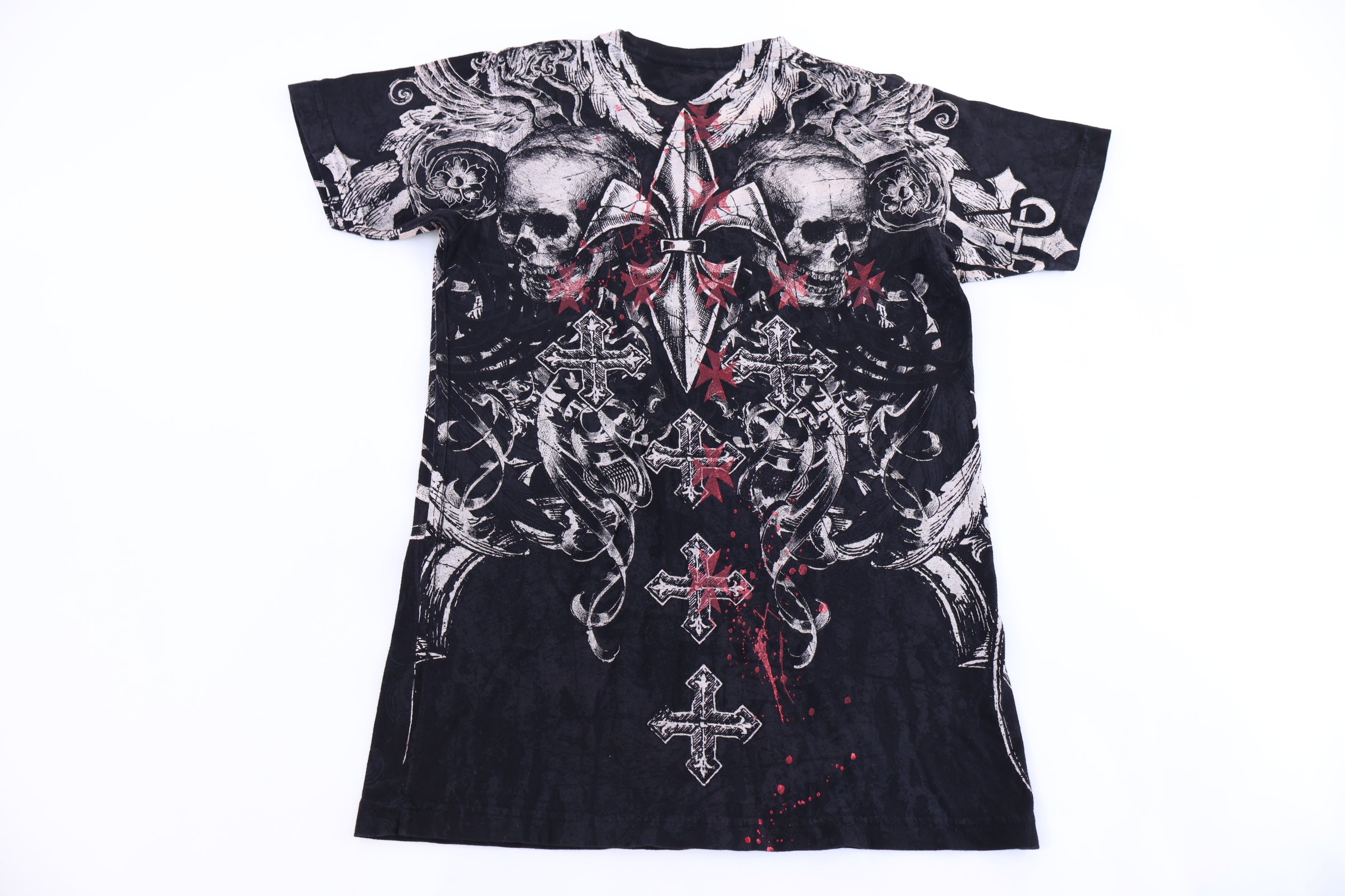 Raw State Grunge Graphic T-shirt