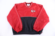 Vintage Kansas City Chiefs Football Windbreaker Pullover