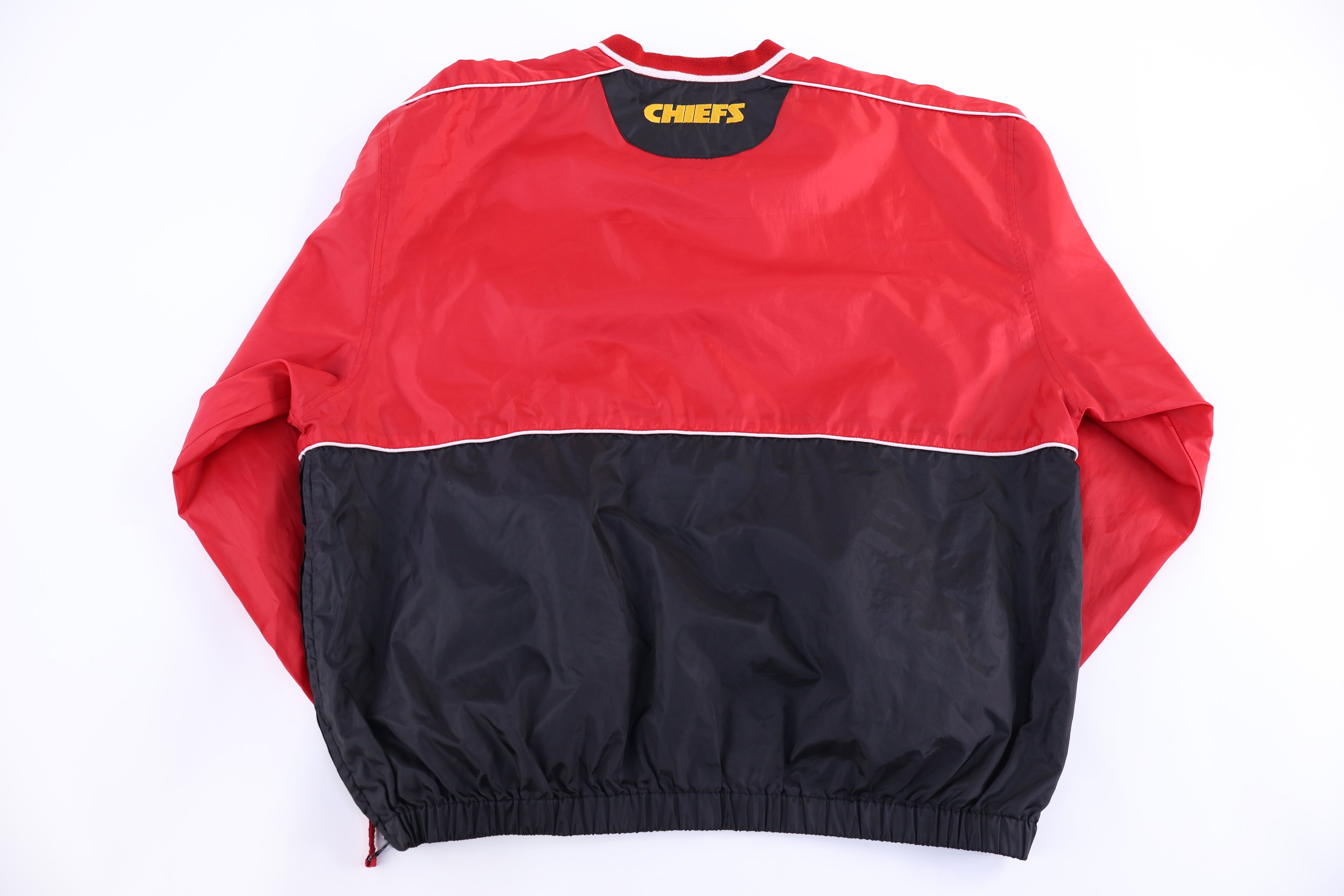 Vintage Kansas City Chiefs Football Windbreaker Pullover